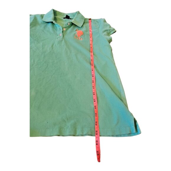 U.S. Polo Assn. XL Turquoise Collar Short Sleeve Shirt - Picture 8 of 8